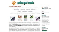 Desktop Screenshot of onlinepetmeds.info